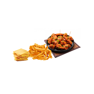 Mede Foods-Glasgow-Top-Restaurant-&-Fast-Food-Chips- Cheese-&-Chicken-Pakora