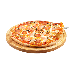 Mede Foods-Glasgow-Top-Restaurant-&-Fast-food-Americana-pepperoni-and-mushroom-pizza