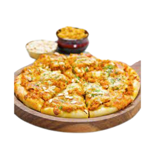 Mede Foods-Glasgow-Top-Restaurant-&-Fast-food-Chicken-Korma-tasty-and-creamy-pizza