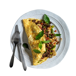 Mede Foods-Glasgow-Top-Restaurant-&-Fast-food-Meat-Omelette